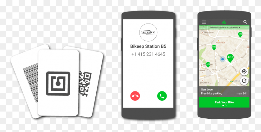 1378x647 Bikeep Options For Bike Parking Smartphone, Mobile Phone, Phone, Electronics HD PNG Download