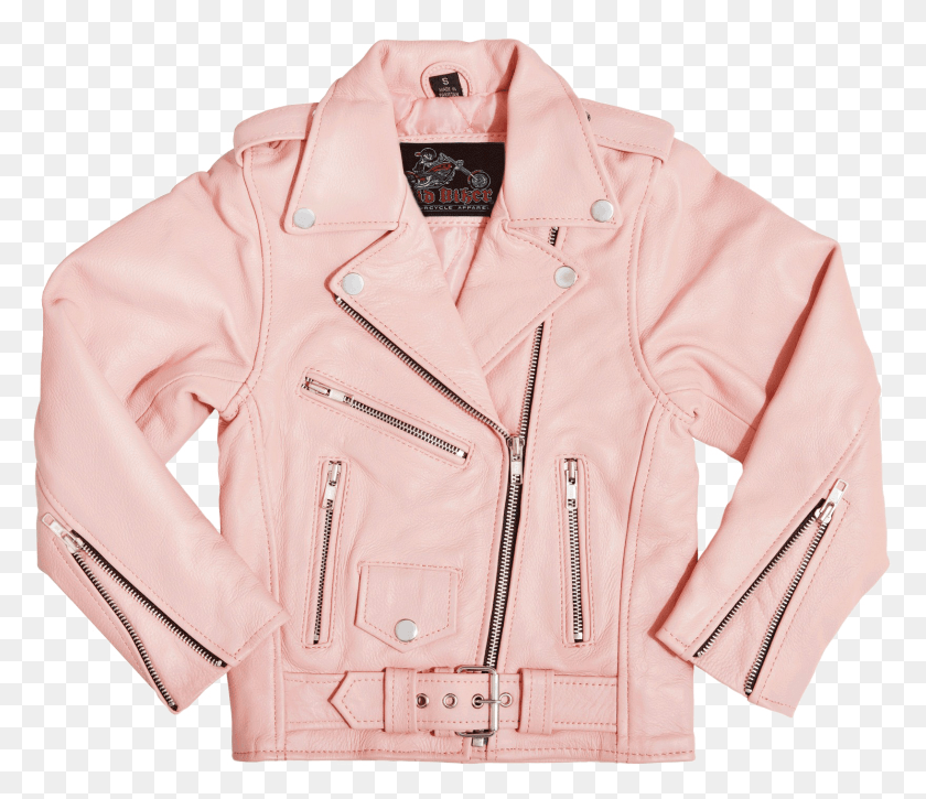 1633x1393 Biker Leather Jacket Free Image Best Pink Leather Jackets, Clothing, Apparel, Coat HD PNG Download
