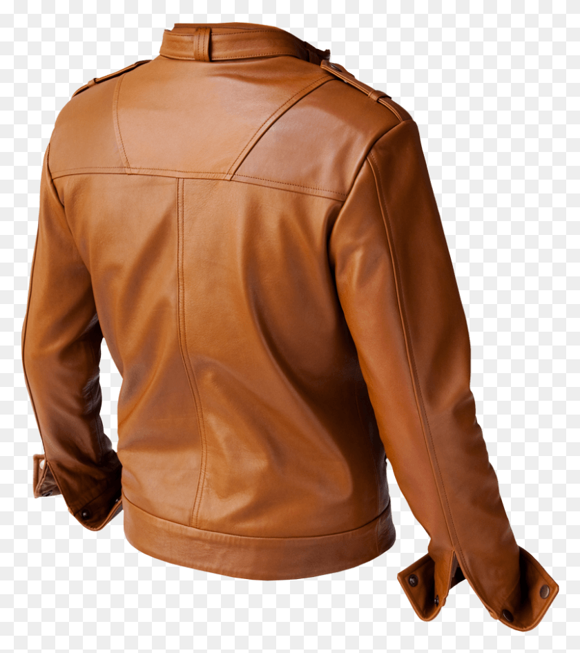 800x908 Biker Leather Jacket Men Brown Leather Jacket, Clothing, Apparel, Coat Descargar Hd Png