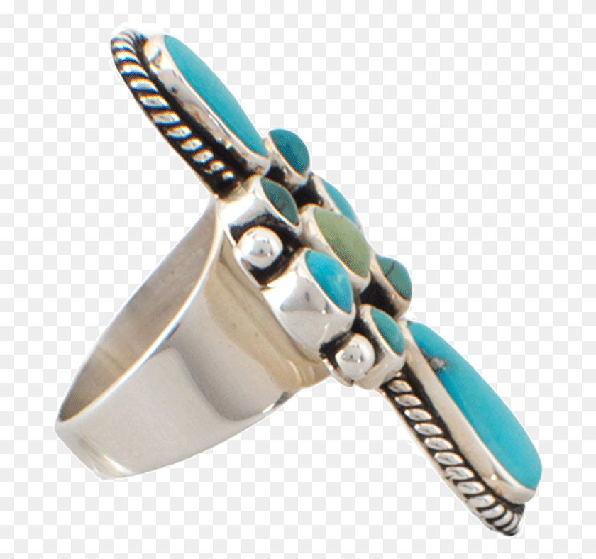 693x728 Bilagaanas Multi Stone Blue Bird Turquoise Ring Pre Engagement Ring, Indoors, Weapon, Weaponry HD PNG Download