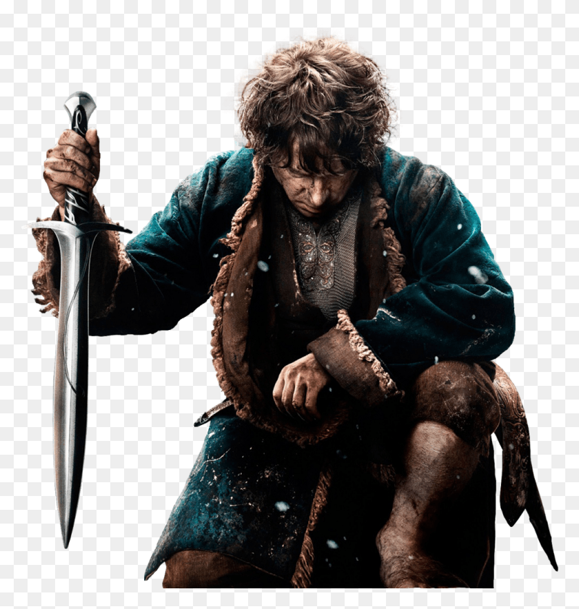 1023x1081 Bilbo Bolseiro Bilbo Baggins The Battle Of Five Armies, Clothing, Apparel, Person HD PNG Download