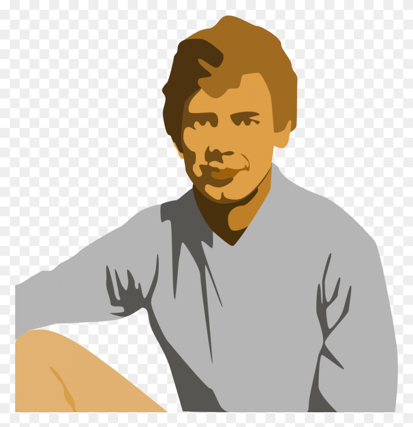 959x994 Bill Bruford Of Bruford Earthworks King Crimson Illustration, Person, Human, Clothing HD PNG Download