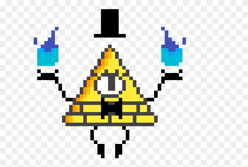 613x505 Bill Cipher Graphic Design, Triangle, Metropolis, City HD PNG Download