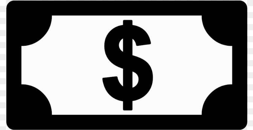 801x432 Bill Ten Dollar Clipart Font Awesome Money Icon, Symbol, Number, Text Transparent PNG