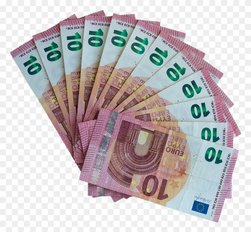920x846 Billetes De Banco Euro En Efectivo, Dinero, Dólar Hd Png