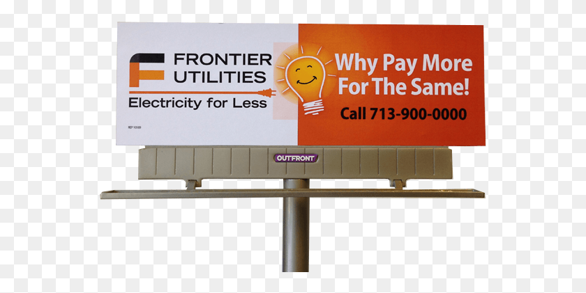 555x361 Billboards Frontier Billboard, Advertisement, Text HD PNG Download