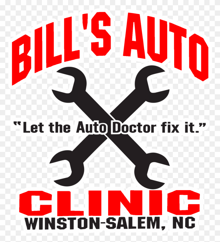 882x977 Bills Auto Clinic Poster, Text, Word, Alphabet HD PNG Download