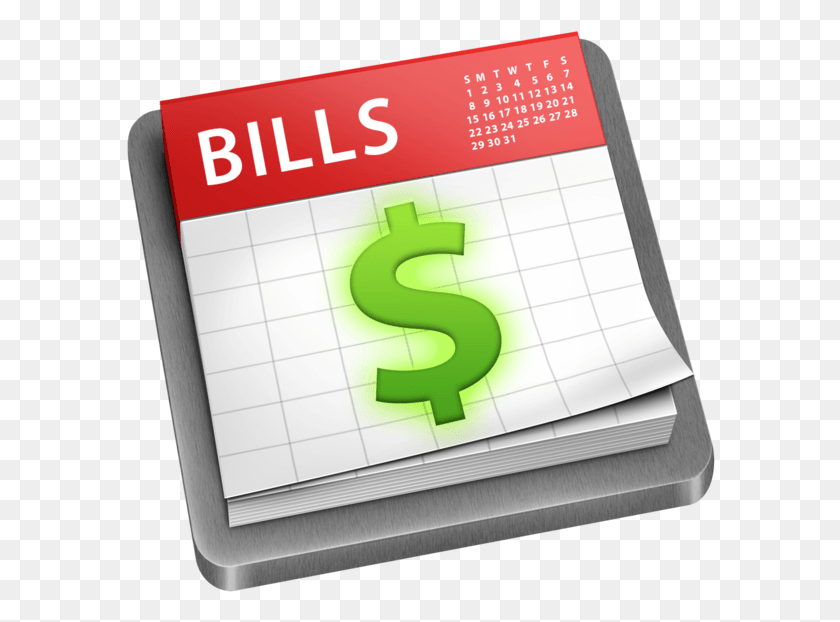 Bills On The Mac App Store Generate Bill Text Calendar Box HD PNG