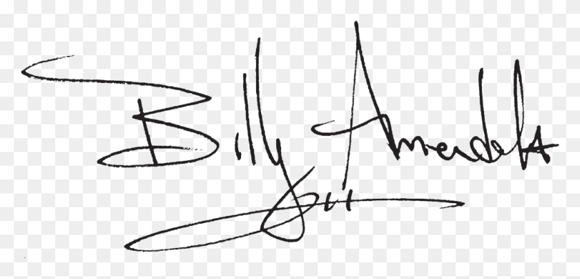 995x439 Billy Amendola Sig Ssl1 Drawing, Text, Handwriting, Signature HD PNG Download