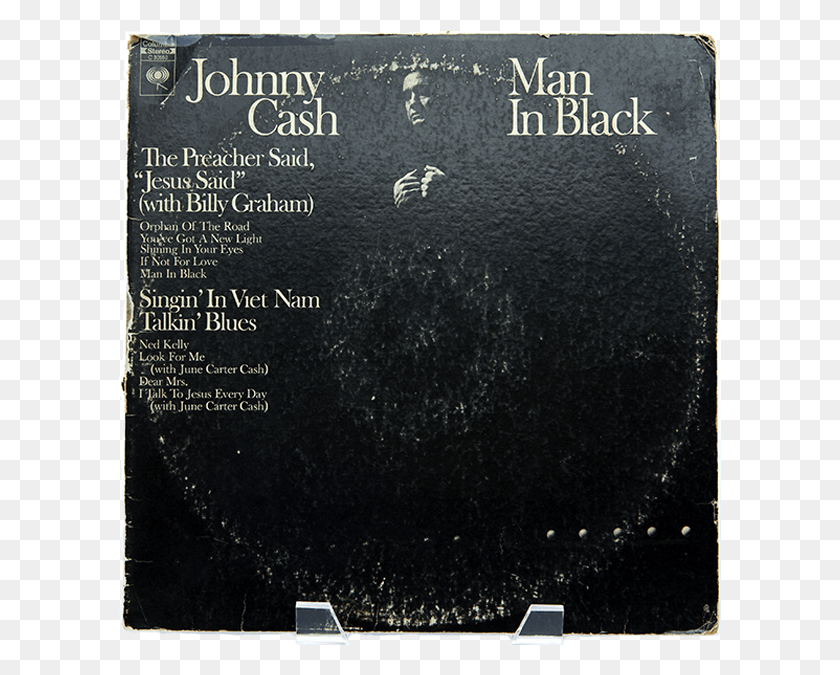 603x615 Billy Graham Featured On Johnny Cash39s Man In Black Johnny Cash Man In Black, Blackboard, Text HD PNG Download