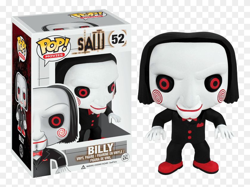 769x568 Billy Pop Vinyl Figure By Funko Billy Saw Funko Pop, Label, Text, Toy HD PNG Download