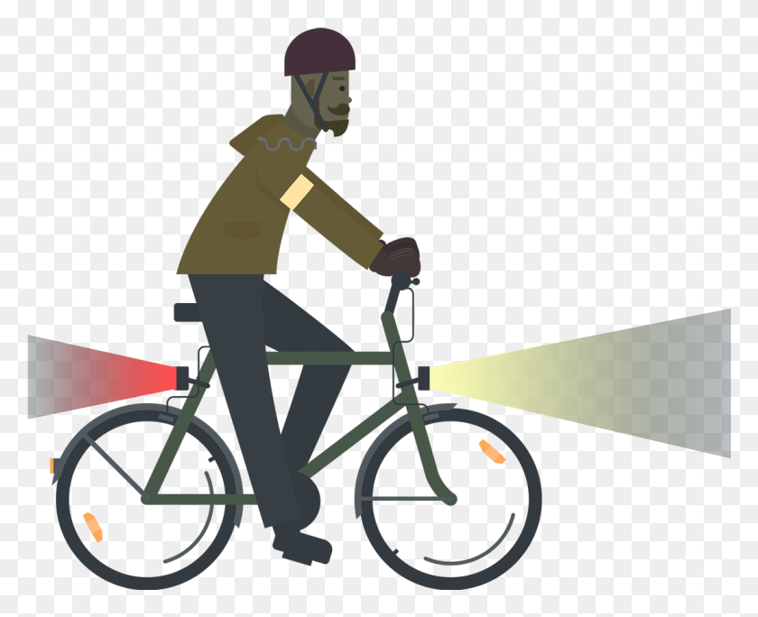 1103x883 Billy The Cyclist Billy The Cyclist With His Bike Lights Bicycle, Vehicle, Transportation, Wheel HD PNG Download