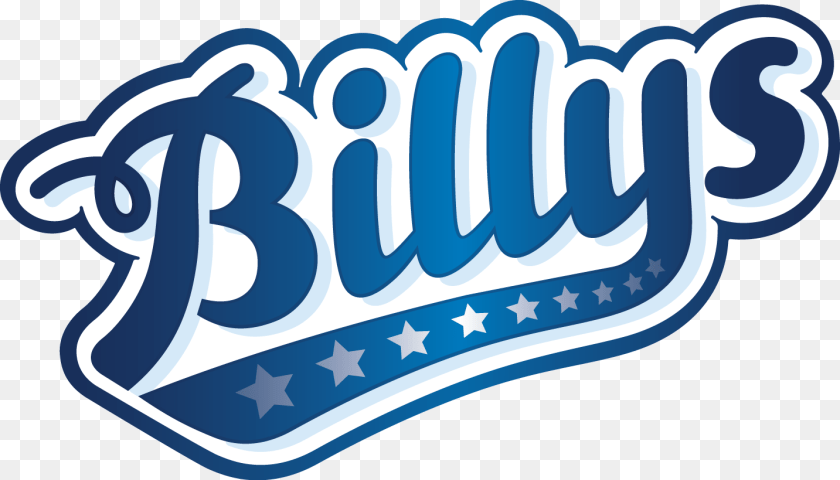 Billys Pan Pizza Logo, Text PNG