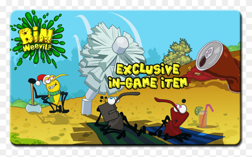 941x562 Bin Weevils Gift Card Cartoon, Graphics, Person HD PNG Download