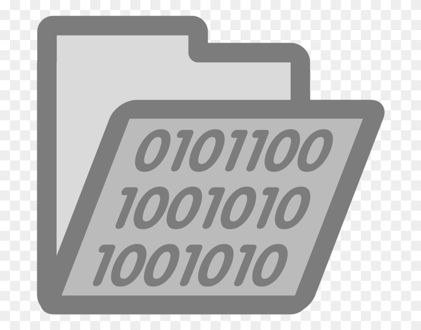 696x598 Binary Number Binary File Directory Computer Icons, File Binder, File Folder HD PNG Download
