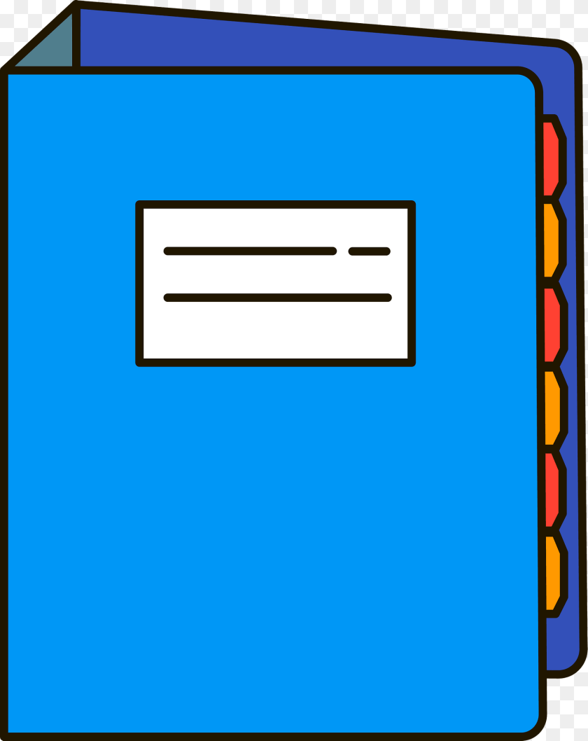 Binder Clipart, Mailbox, File Sticker PNG