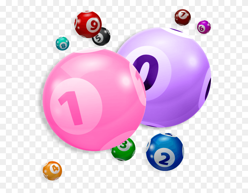 591x595 Bingo, Ball, Sphere, Balloon HD PNG Download