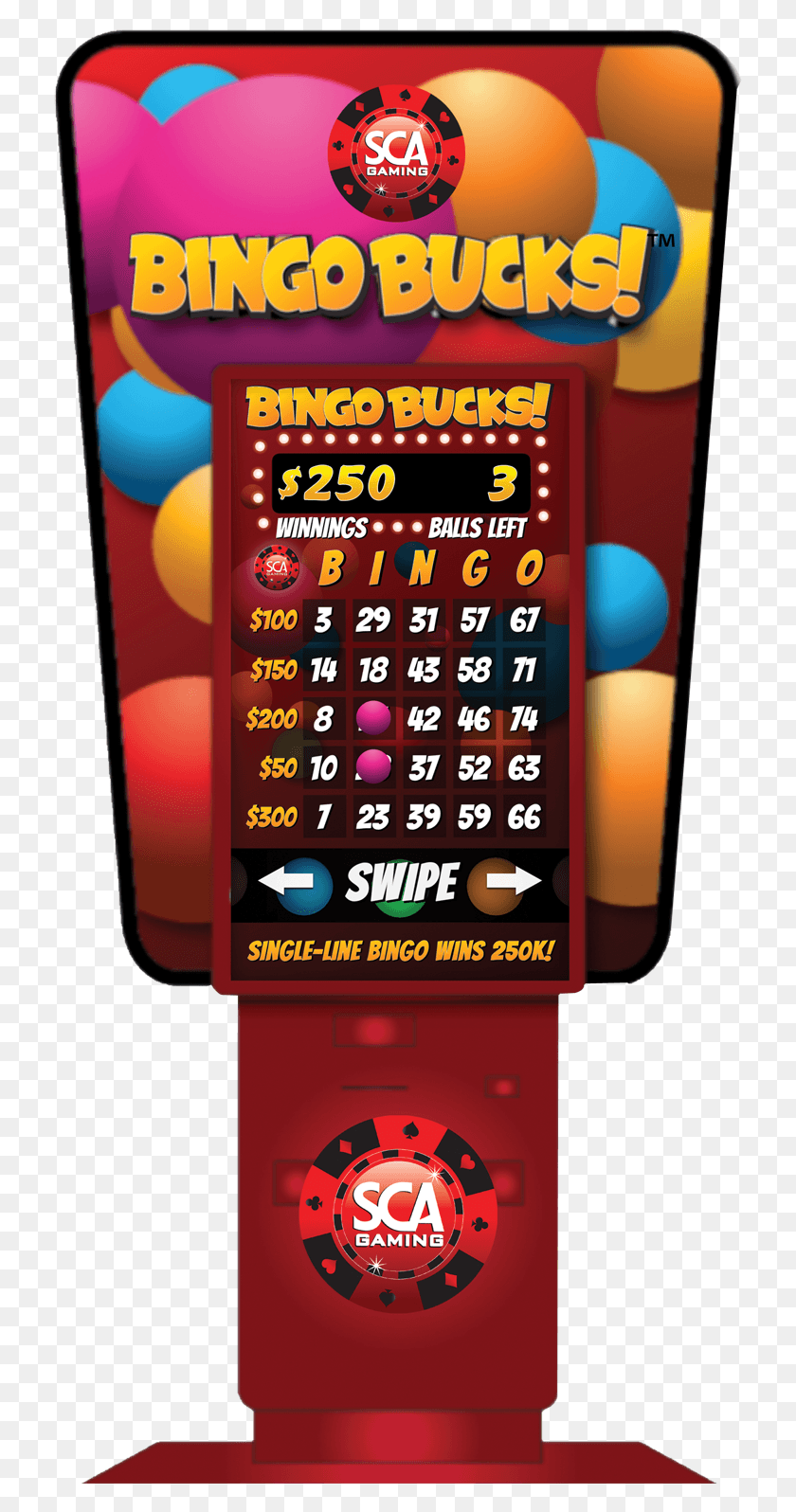 727x1536 Bingo Bucks Is Offered As A Digital Kiosk Game, Text, Mobile Phone, Phone HD PNG Download