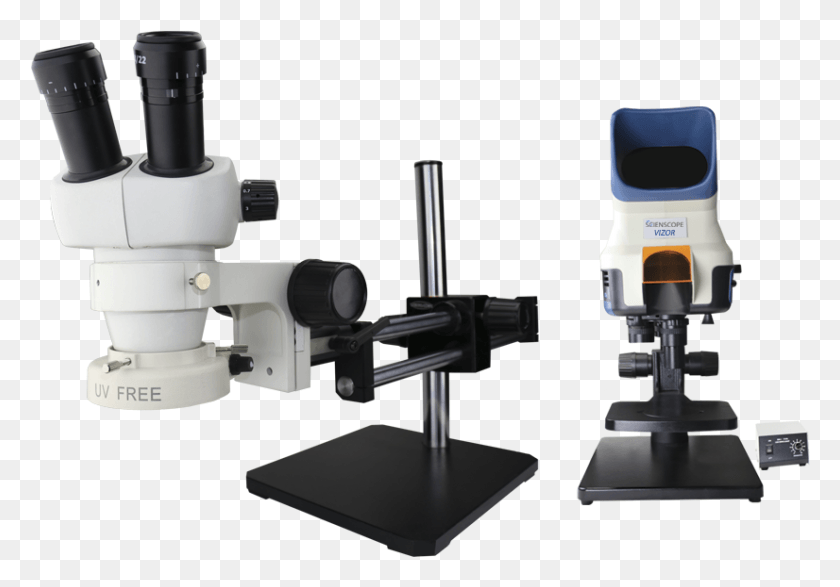 826x559 Binocular Microscopes Chair, Microscope HD PNG Download