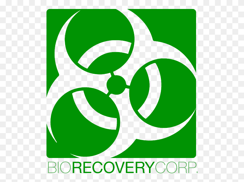 521x569 Bio Recovery Corporation Hazard Symbol, Logo, Trademark, Recycling Symbol HD PNG Download