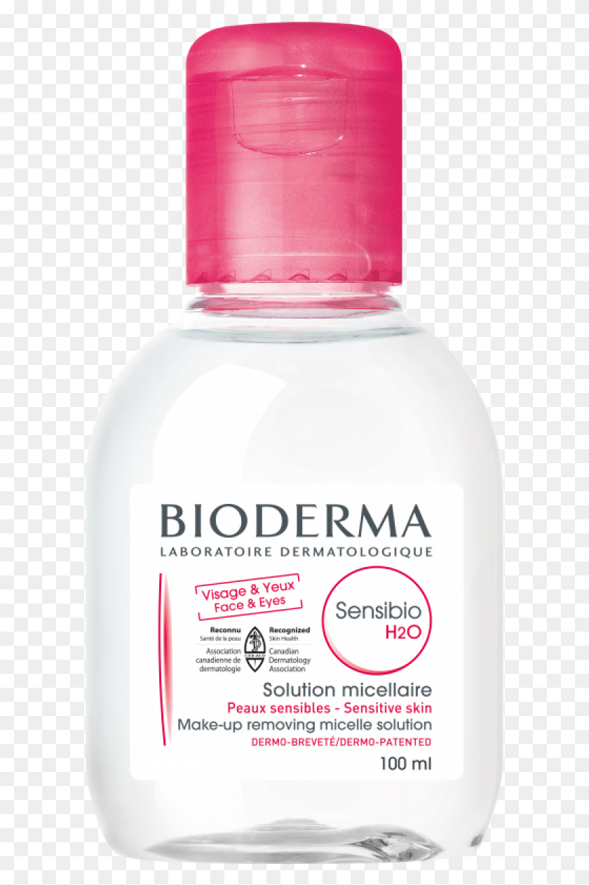 598x1201 Bioderma Sensibio H2O, Бутылка, Напиток, Напиток Hd Png Скачать