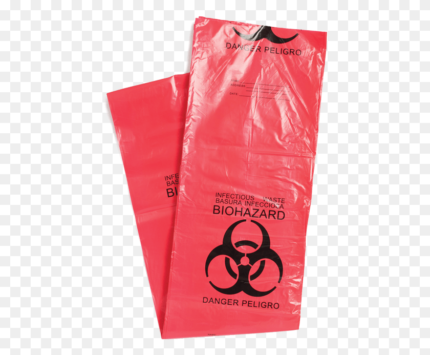 440x633 Biohazard, Bag, Plastic Bag, Plastic HD PNG Download