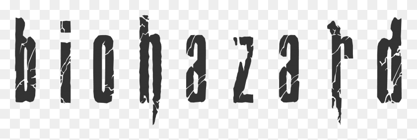 2415x691 Biohazard Logo Resident Evil, Number, Symbol, Text HD PNG Download