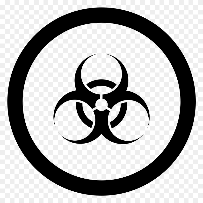 1751x1753 Biohazard Symbol Clipart Nuke Electronic Arts Logo, Gray, World Of Warcraft HD PNG Download