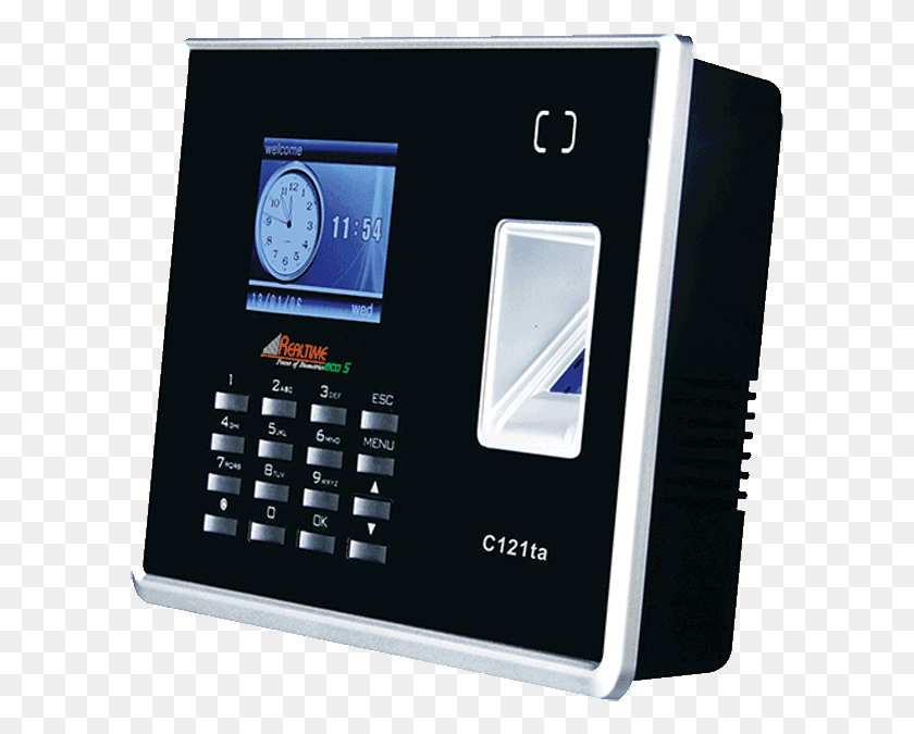 601x615 Descargar Png Sistema Biométrico De Asistencia Transparente En Tiempo Real Eco S C121 Ta, Teléfono Móvil, Electrónica Hd Png