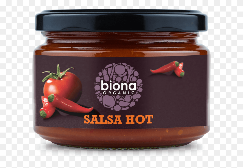 619x523 Biona Organic Salsa Mild 260 G Biona Coconut Milk, Plant, Food, Ketchup HD PNG Download