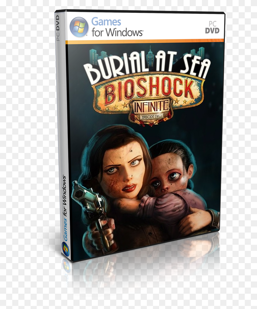 634x950 Bioshock Infinite Burial At Sea, Person, Human, Poster HD PNG Download