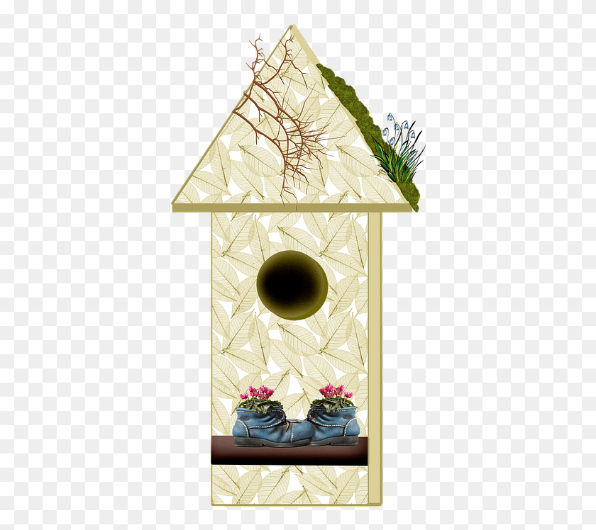 366x688 Bird Avian House Home Birdhouse Decorative House, Graphics, Plant HD PNG Download