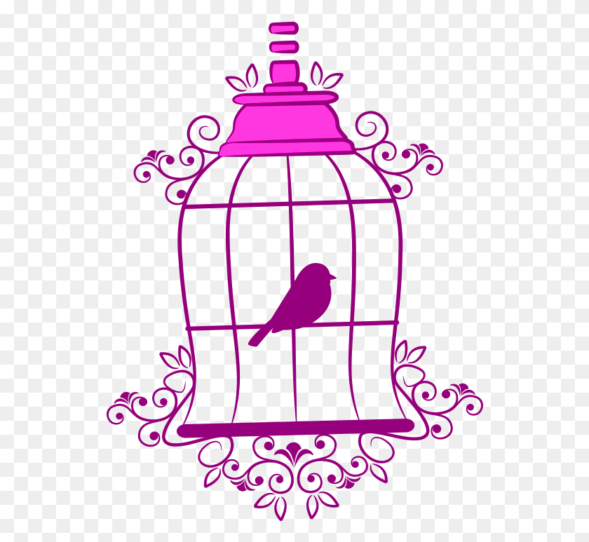 538x713 Bird Cage Vector Bird Cage Silhouette Svg, Lantern, Lamp, Animal HD PNG Download