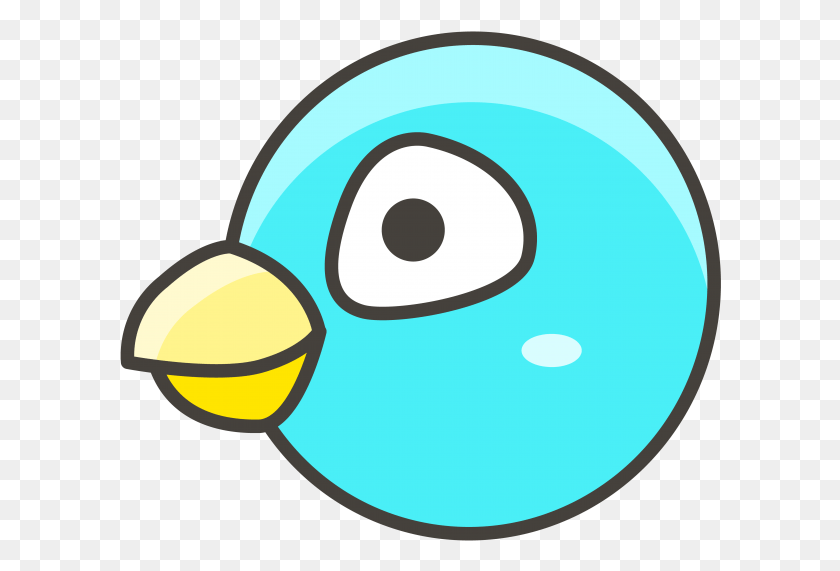 602x511 Bird Emoji Icon Emoji Aves, Pac Man, Angry Birds HD PNG Download
