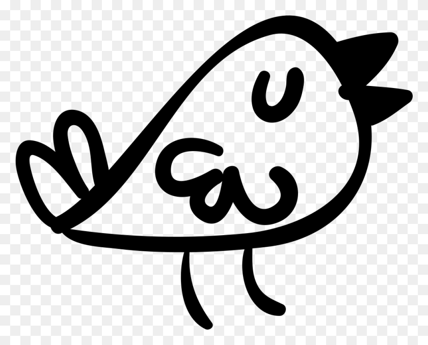981x778 Descargar Png Pájaro Hecho A Mano Logotipo Svg Icono Pájaro, Plantilla, Etiqueta, Texto Hd Png