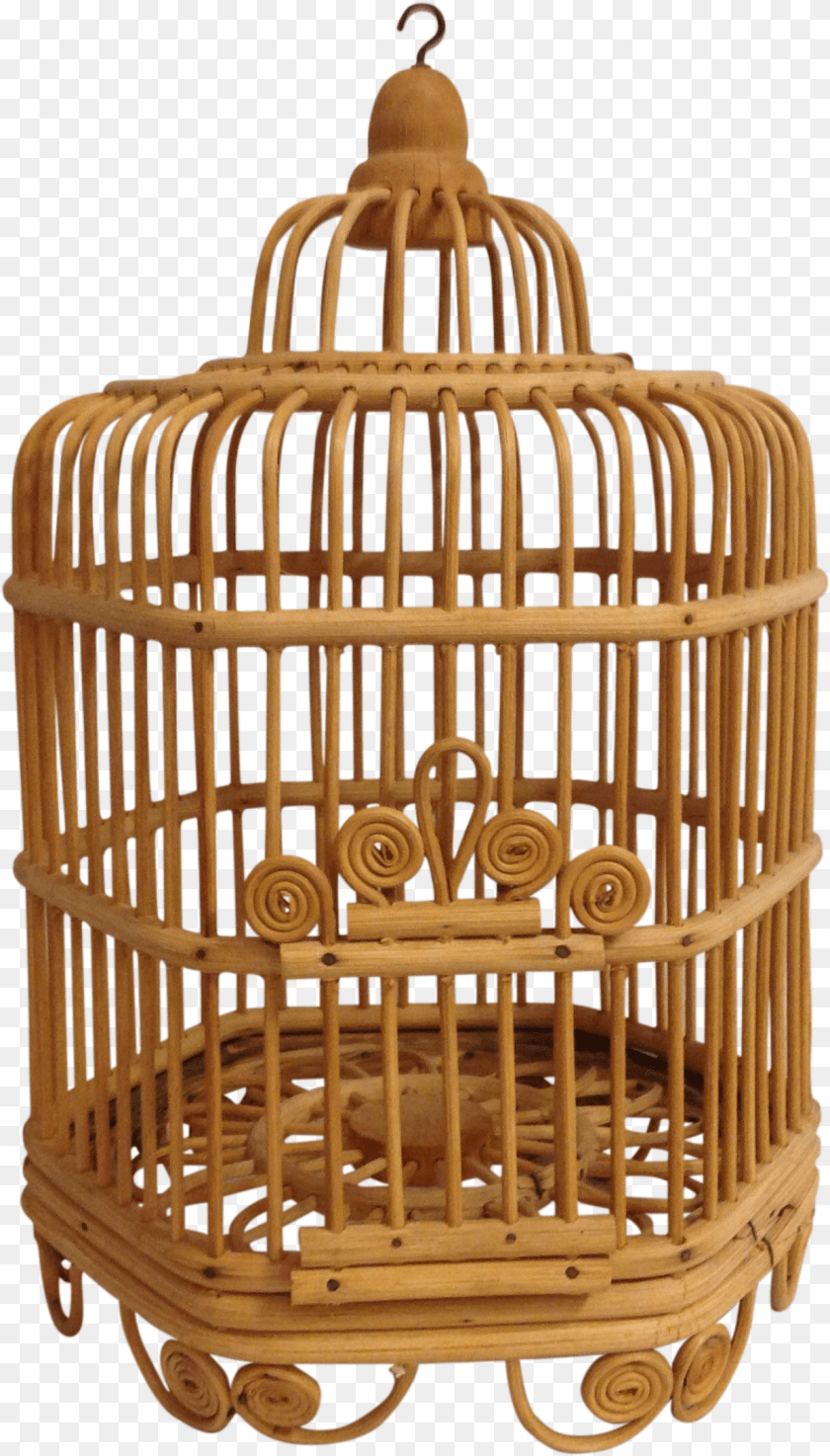 1235x2167 Bird In Cage Picture Bird Cage Bamboo, Crib, Furniture, Infant Bed Sticker PNG