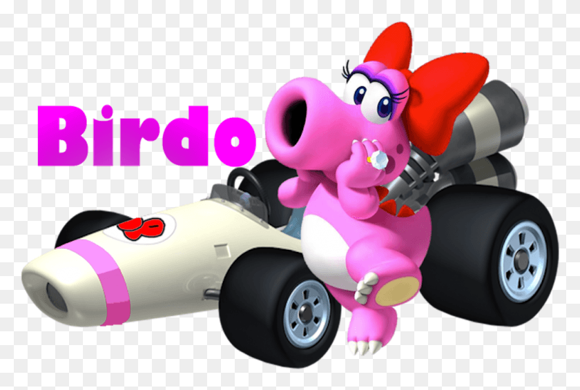 999x648 Birdo Images Birdo Wih Her B Dasher In Mk7 Circuit Special Mario Kart, Toy, Kart, Vehicle HD PNG Download