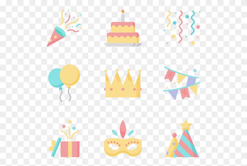 524x505 Birthday, Cake, Dessert, Food HD PNG Download