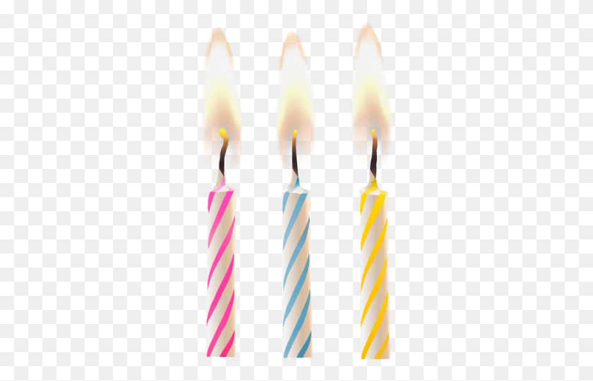 272x481 Birthday, Candle, Tie, Accessories HD PNG Download