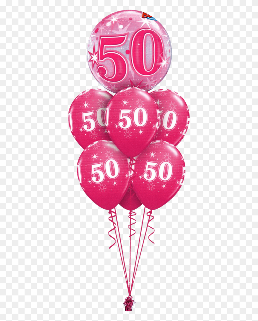 399x983 Birthday Bubble Pink Sparkle Luxury Balloon, Ball, Text Descargar Hd Png