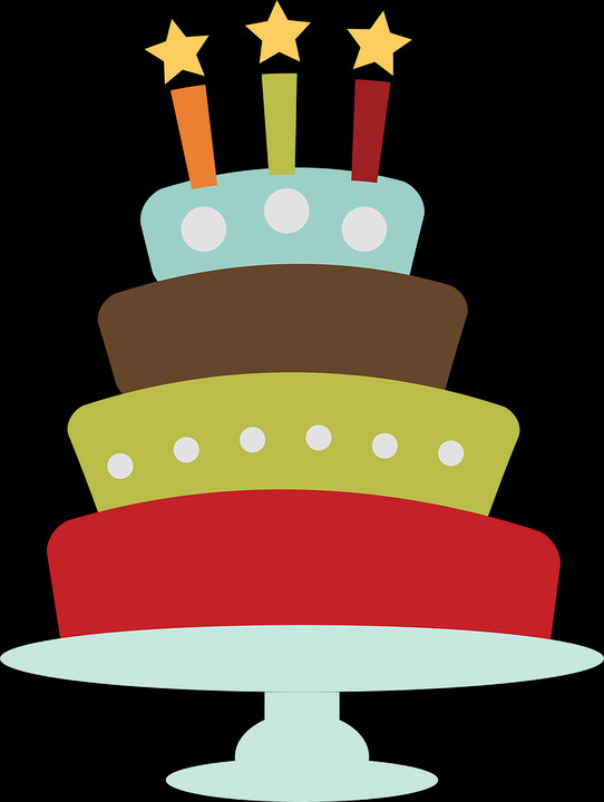 542x720 Birthday Cake, Cake, Dessert, Food HD PNG Download