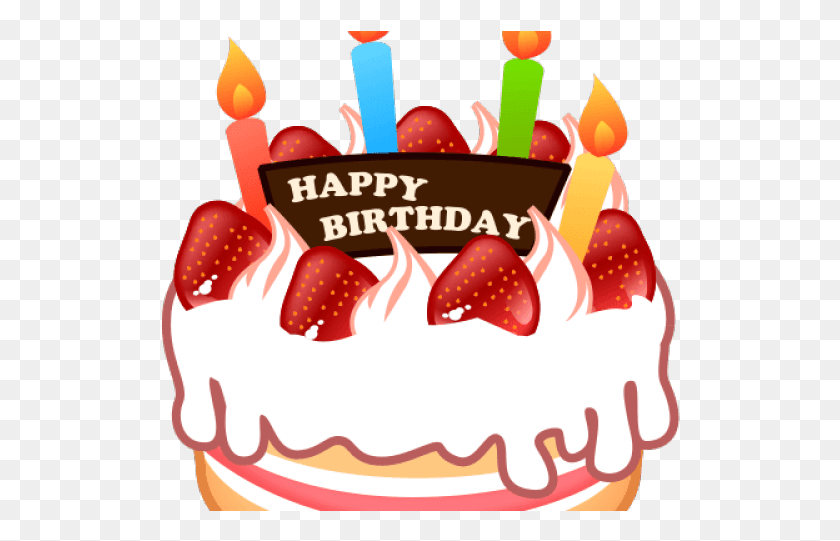 521x481 Birthday Cake Clipart Emoji, Cake, Dessert, Food HD PNG Download