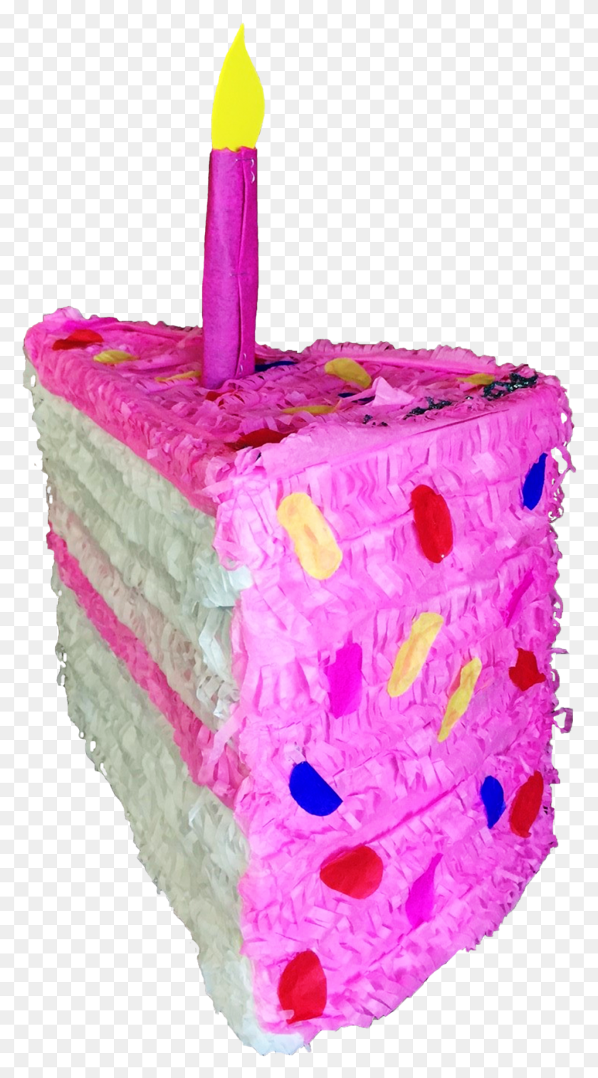 943x1760 Birthday Cake Slice Mini Birthday Party, Pinata, Toy, Cake HD PNG Download