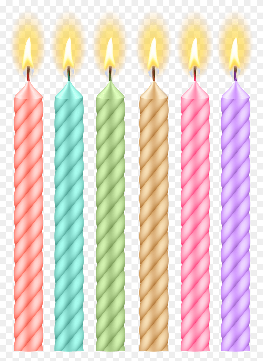 4214x5894 Birthday Candle Green HD PNG Download
