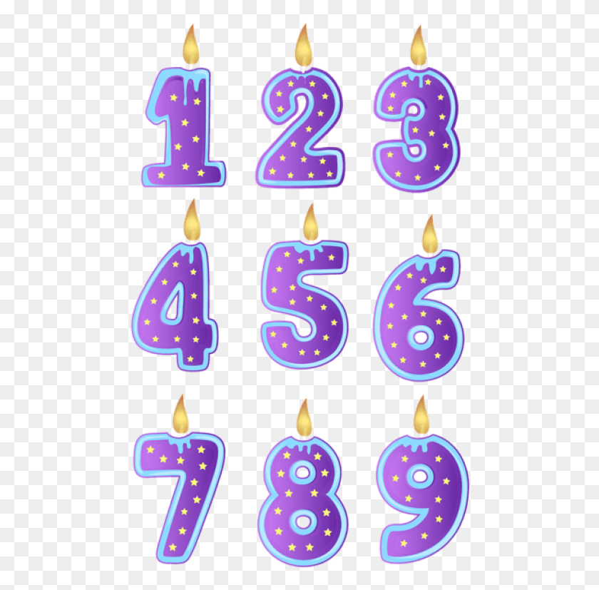 478x767 Birthday Candles Transparent Free Images Toppng, Text, Number, Symbol HD PNG Download