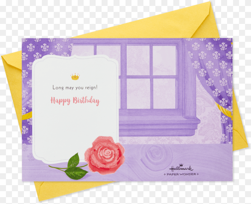 Birthday Crown, Envelope, Flower, Greeting Card, Mail Sticker PNG