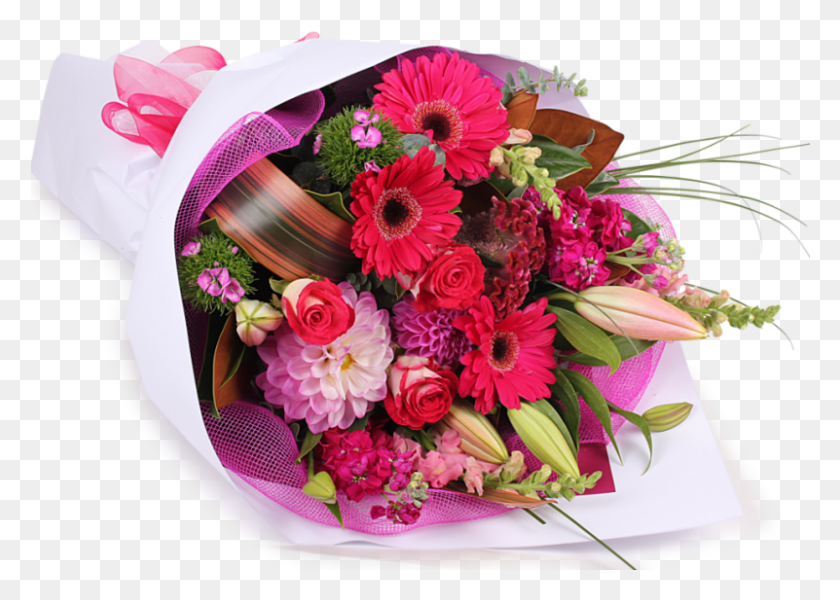 801x555 Birthday Flower Bouquets, Plant, Blossom, Floral Design HD PNG Download