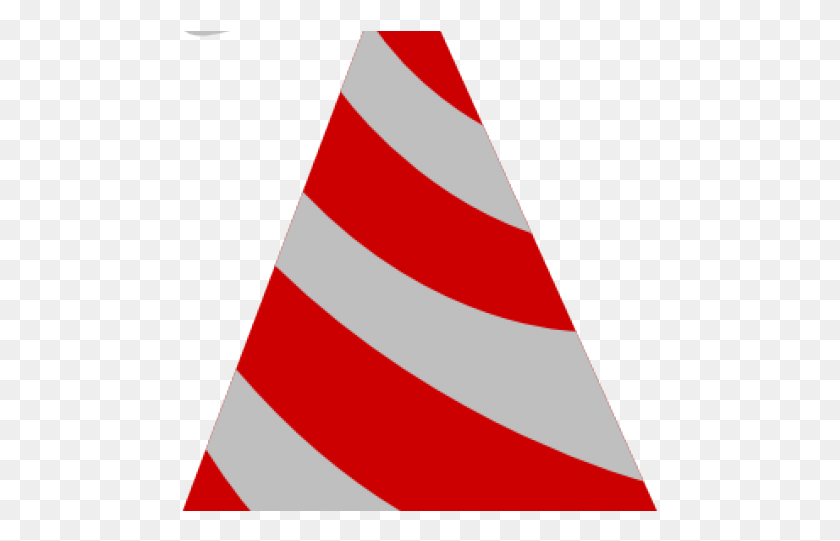 478x481 Birthday Hat Clipart Striped Flag, Clothing, Apparel, Party Hat HD PNG Download