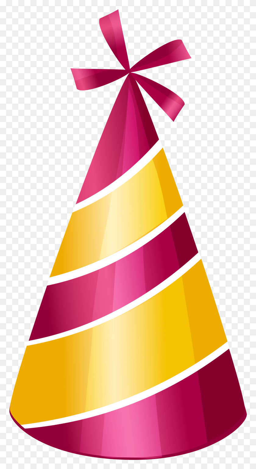 1579x2994 Birthday Hat File Birthday Hat Clipart, Clothing, Apparel, Party Hat HD PNG Download