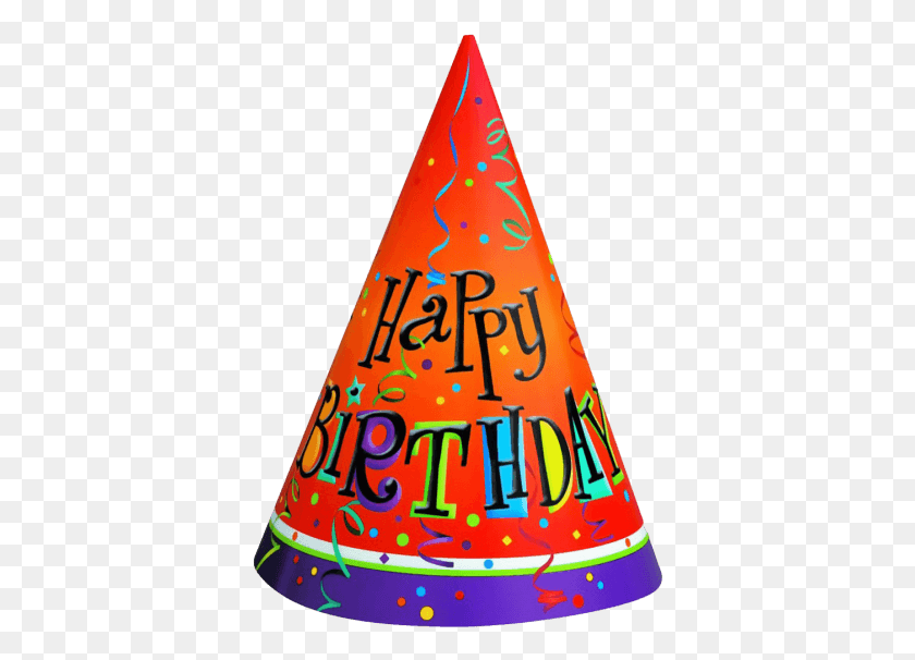 378x546 Birthday Hat Transparent Images Transparent Background Birthday Hat, Clothing, Apparel, Party Hat HD PNG Download